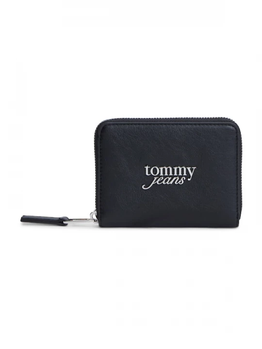 Foto van product Tommy Jeans Portemonnee 'BOLD MED ZA' zwart