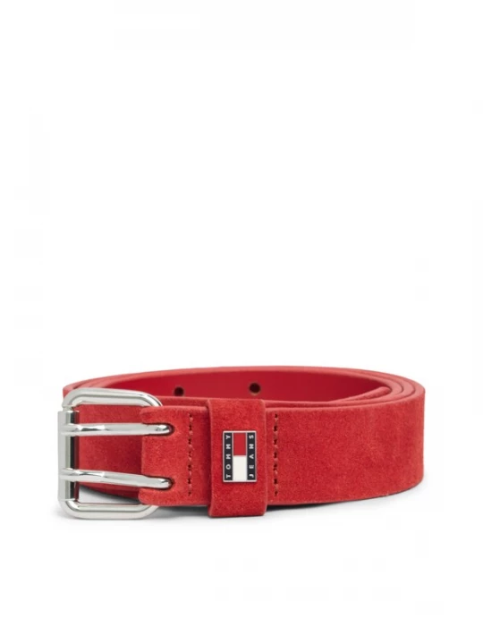 Foto van product Tommy Jeans Riem 'Square 3.0' rood