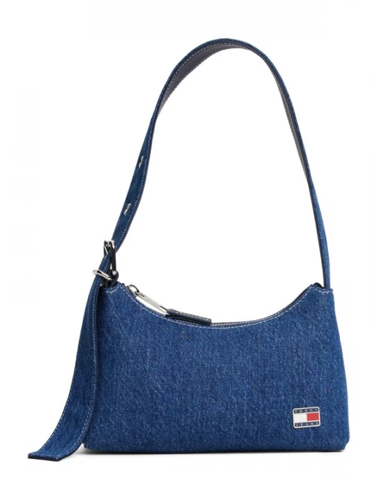 Foto van product Tommy Jeans Schoudertas blauw denim