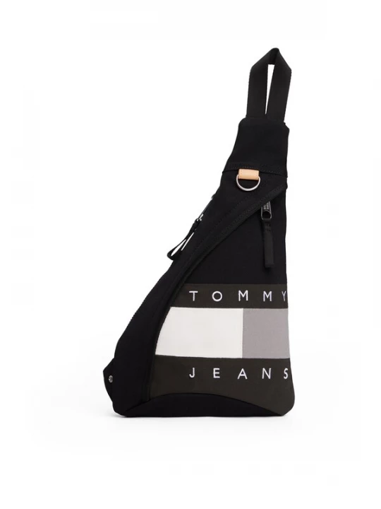 Foto van product Tommy Jeans Schoudertas grijs / antraciet / zwart / wit