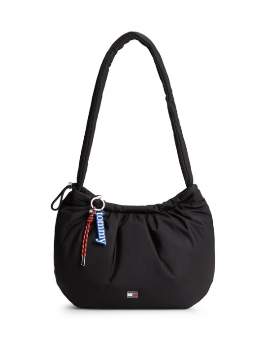 Foto van product Tommy Jeans Schoudertas 'Hobo' zwart