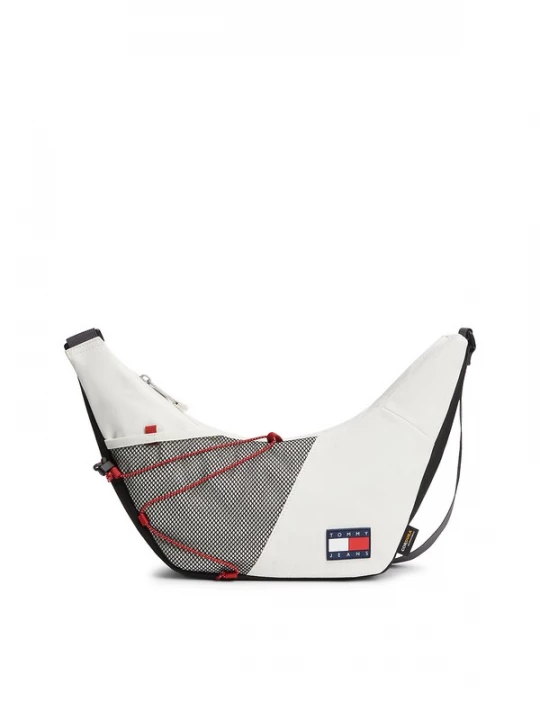 Foto van product Tommy Jeans Schoudertas zwart / wit