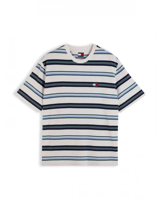 Foto van product Tommy Jeans Shirt '90S' blauw / navy / lichtblauw / wit