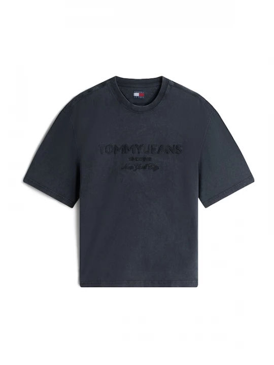 Foto van product Tommy Jeans Shirt '90s New Classics' zwart gemêleerd