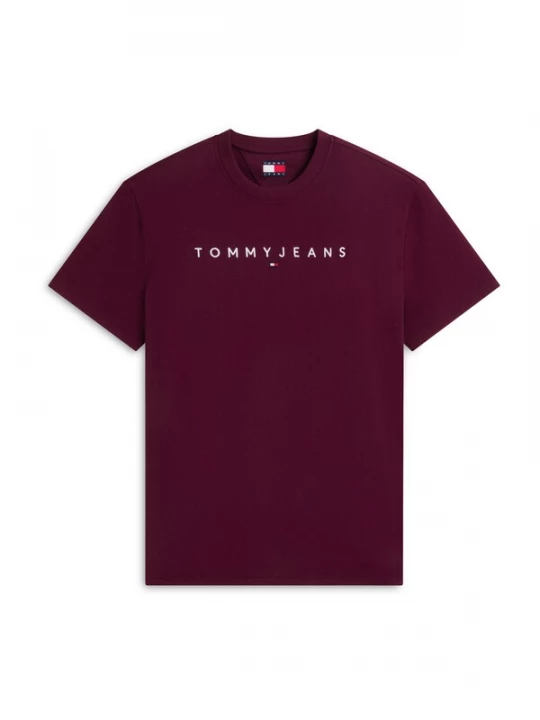 Foto van product Tommy Jeans Shirt aubergine / wit