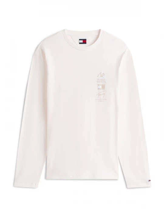 Foto van product Tommy Jeans Shirt beige / wit