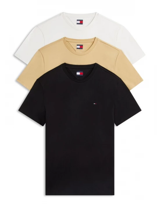 Foto van product Tommy Jeans Shirt beige / zwart / wit