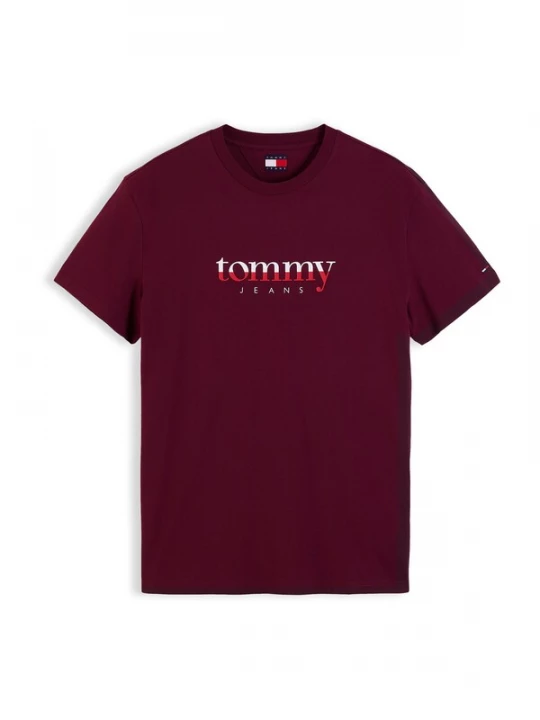 Foto van product Tommy Jeans Shirt bessen / knalrood / wit