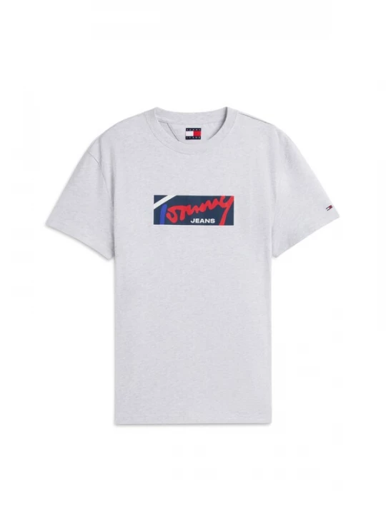 Foto van product Tommy Jeans Shirt blauw / lichtgrijs / rood