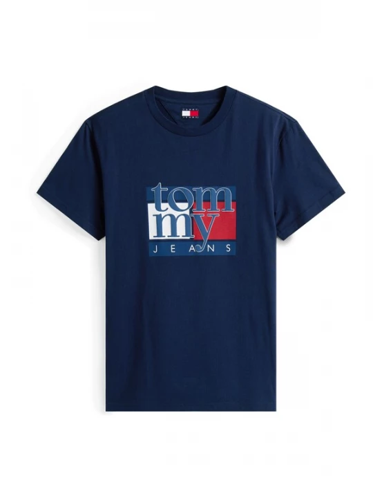 Foto van product Tommy Jeans Shirt blauw / marine / rood / wit