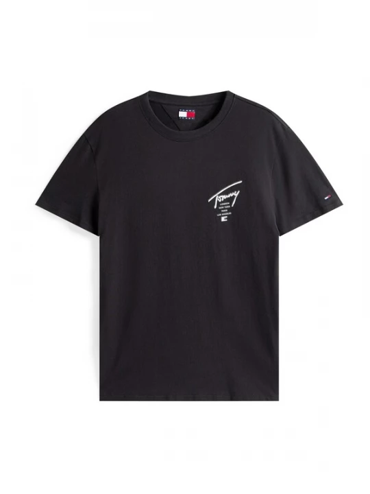 Foto van product Tommy Jeans Shirt 'City' zwart / wit
