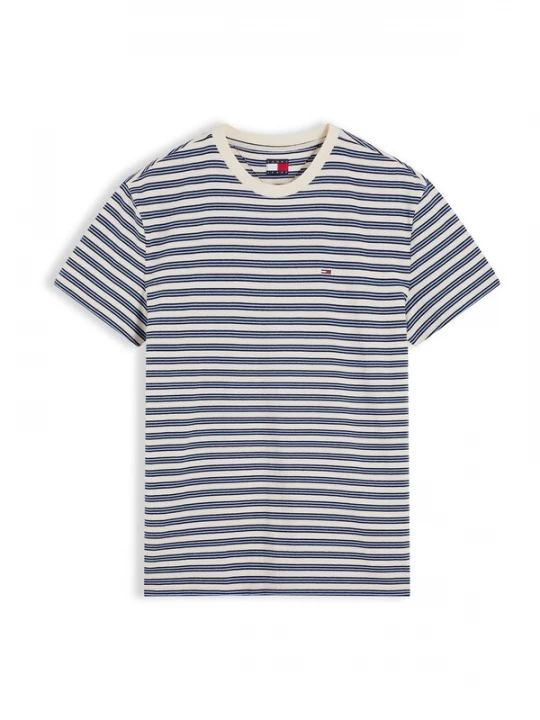 Foto van product Tommy Jeans Shirt crème / marine / lichtblauw
