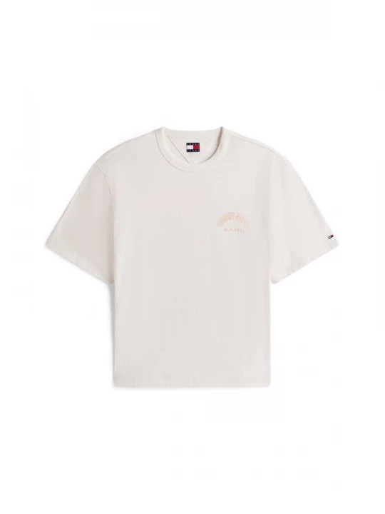 Foto van product Tommy Jeans Shirt crème / oranje