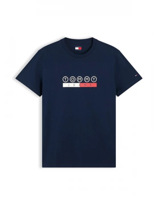 Foto van product Tommy Jeans Shirt 'DNA PLAY' navy / rood / wit