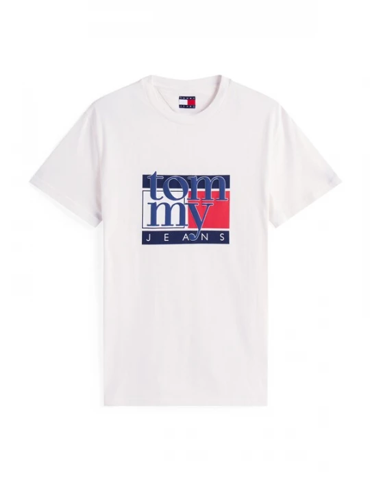 Foto van product Tommy Jeans Shirt donkerblauw / rood / wit