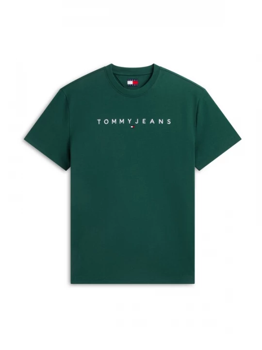 Foto van product Tommy Jeans Shirt donkergroen / wit