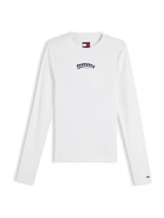 Foto van product Tommy Jeans Shirt 'ESS' navy / wit