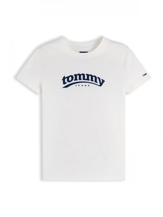 Foto van product Tommy Jeans Shirt 'ESS' navy / wit