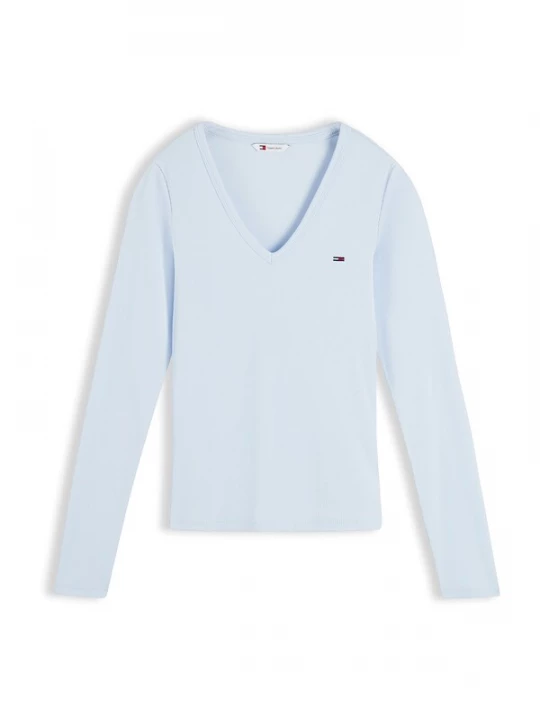 Foto van product Tommy Jeans Shirt 'ESSENTIAL' lichtblauw