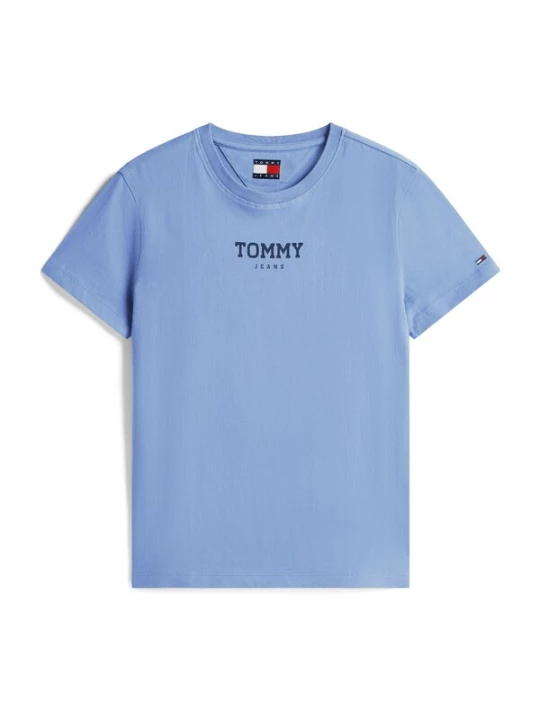 Foto van product Tommy Jeans Shirt 'ESSENTIAL' navy / hemelsblauw