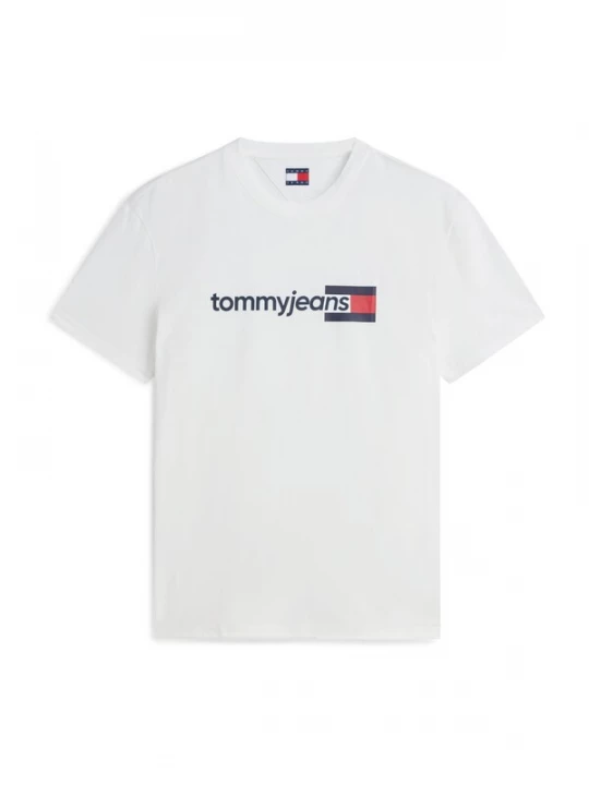 Foto van product Tommy Jeans Shirt 'Essential' navy / rood / wit