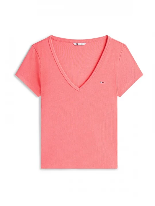 Foto van product Tommy Jeans Shirt 'ESSENTIAL' pitaja roze