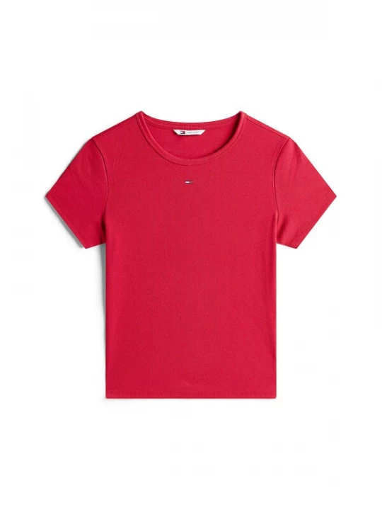 Foto van product Tommy Jeans Shirt 'Essential' rood