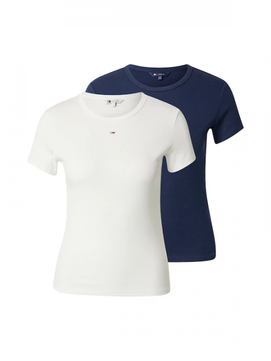 Foto van product Tommy Jeans Shirt 'ESSENTIAL' wit