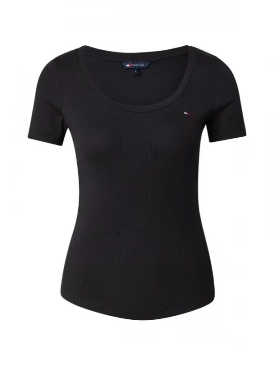 Foto van product Tommy Jeans Shirt 'ESSENTIAL' zwart