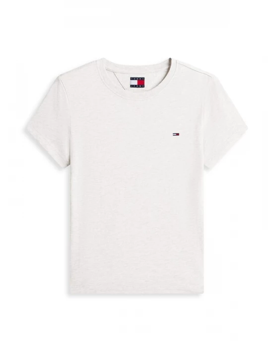 Foto van product Tommy Jeans Shirt grijs gemêleerd