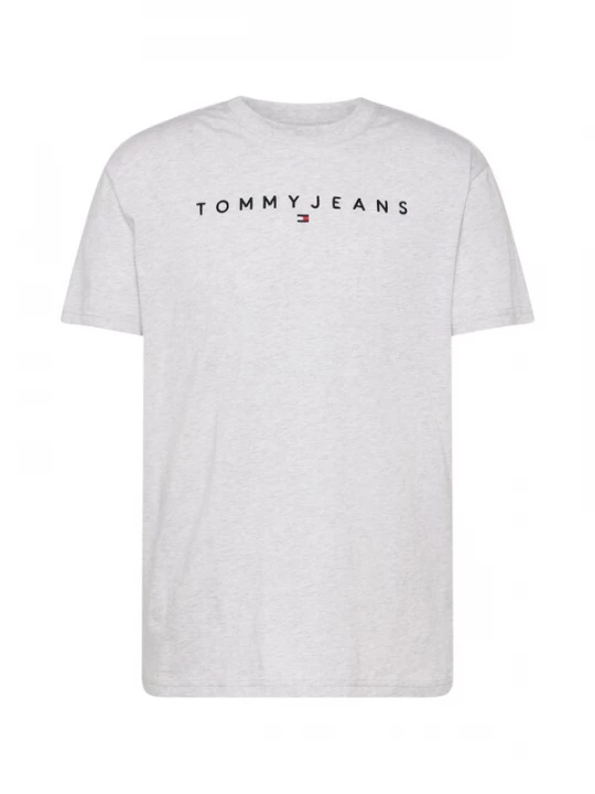 Foto van product Tommy Jeans Shirt grijs gemêleerd / zwart