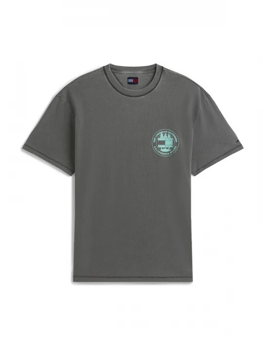 Foto van product Tommy Jeans Shirt grijs / mintgroen