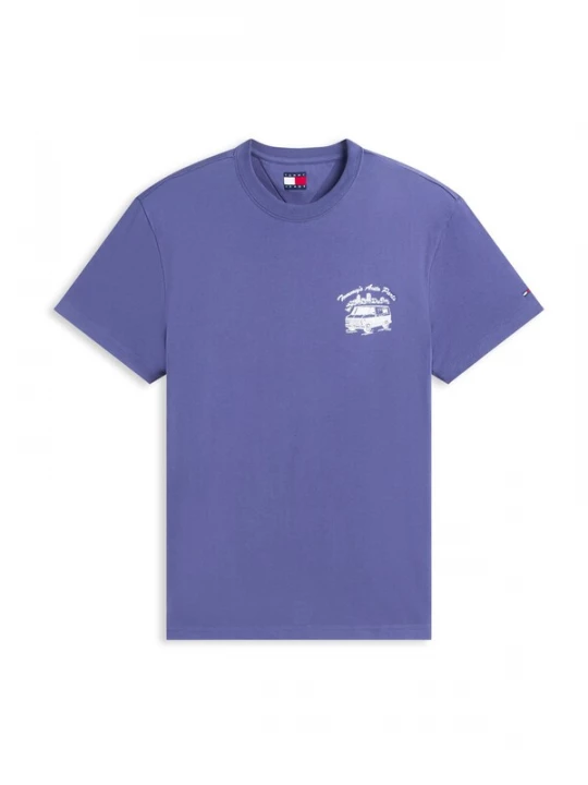 Foto van product Tommy Jeans Shirt indigo / wit