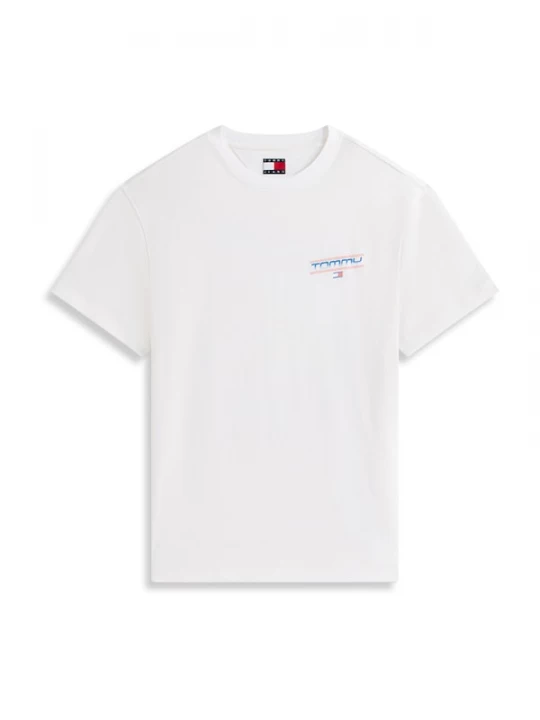 Foto van product Tommy Jeans Shirt lichtblauw / grijs / lichtrood / wit