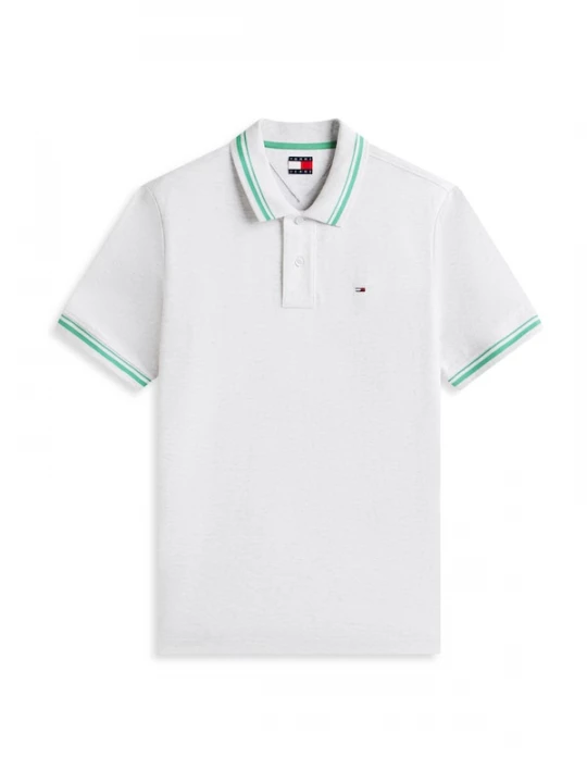Foto van product Tommy Jeans Shirt lichtgrijs / groen
