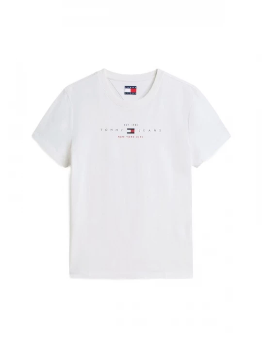 Foto van product Tommy Jeans Shirt 'Linear Logo' navy / rood / wit