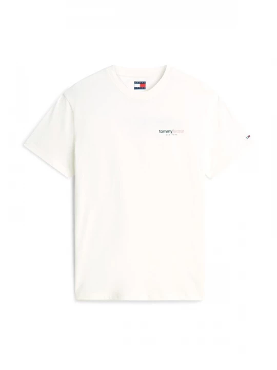 Foto van product Tommy Jeans Shirt 'Logo Graphic' navy / kersrood / wit