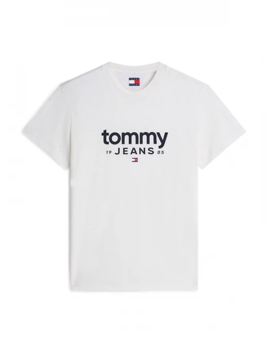 Foto van product Tommy Jeans Shirt 'Logo Graphic Slim' donkerblauw / wit