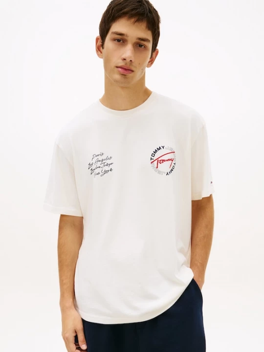 Foto van product Tommy Jeans Shirt marine / rood / wit
