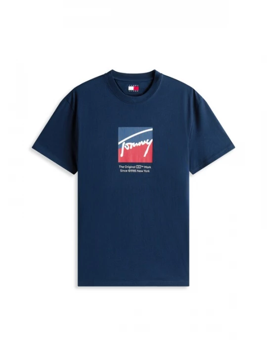 Foto van product Tommy Jeans Shirt navy / donkerblauw / rood / wit