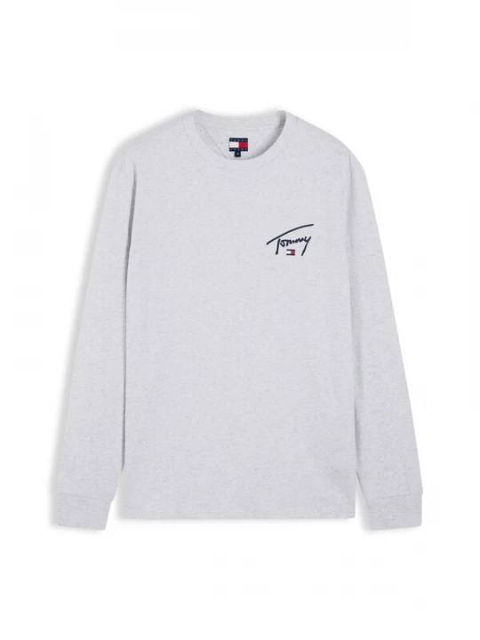 Foto van product Tommy Jeans Shirt navy / grijs gemêleerd