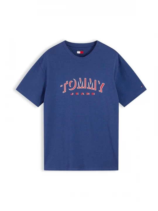 Foto van product Tommy Jeans Shirt navy / knalrood / wit