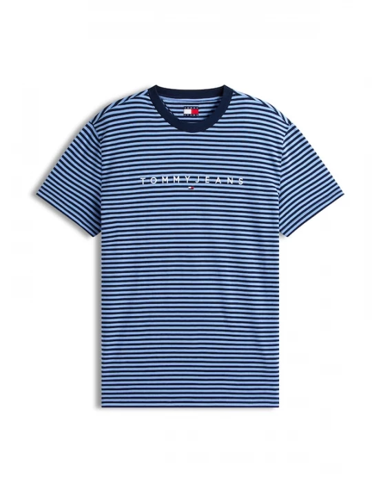 Foto van product Tommy Jeans Shirt navy / lichtblauw / wit