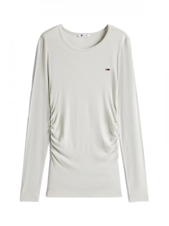 Foto van product Tommy Jeans Shirt navy / lichtgroen / bloedrood / wit