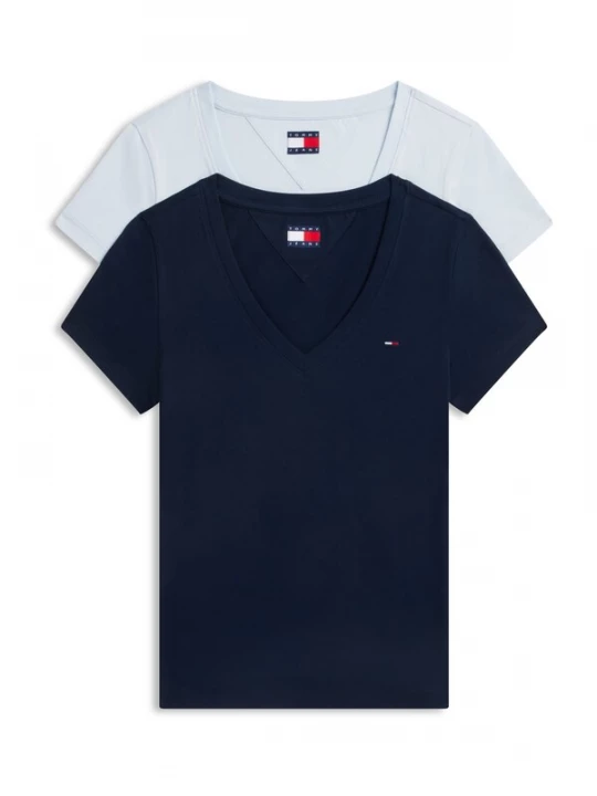 Foto van product Tommy Jeans Shirt navy / pastelblauw