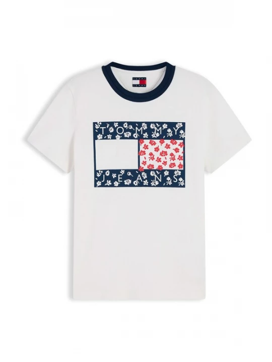 Foto van product Tommy Jeans Shirt navy / rood / wit