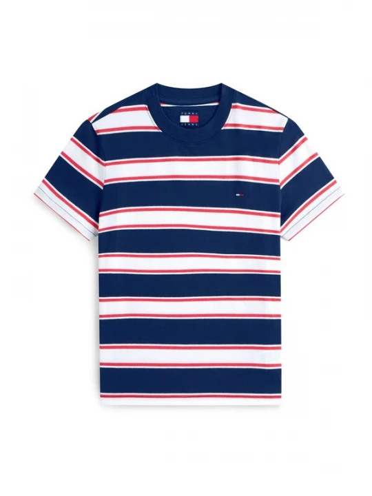 Foto van product Tommy Jeans Shirt navy / rood / wit