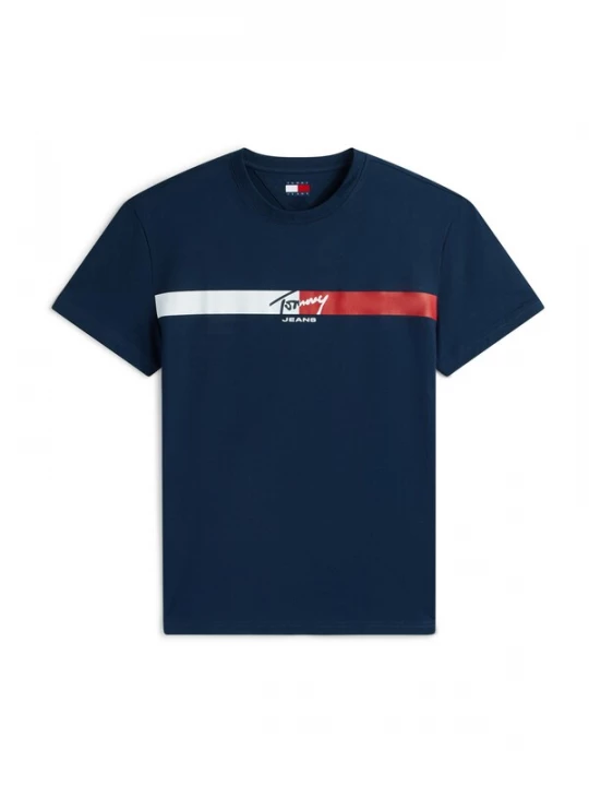 Foto van product Tommy Jeans Shirt navy / rood / wit