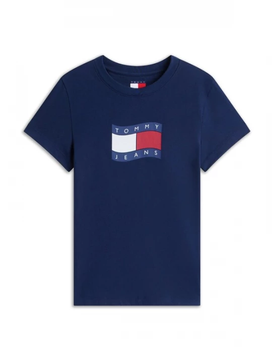 Foto van product Tommy Jeans Shirt navy / rood / wit