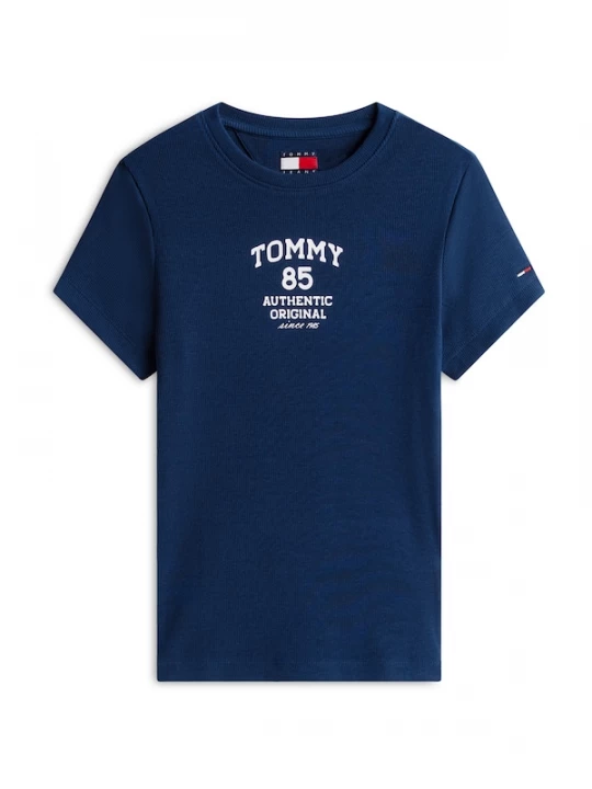 Foto van product Tommy Jeans Shirt navy / wit